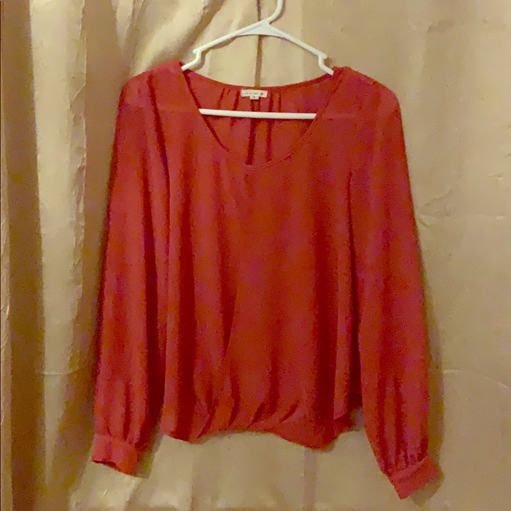love culture sheer long sleeve